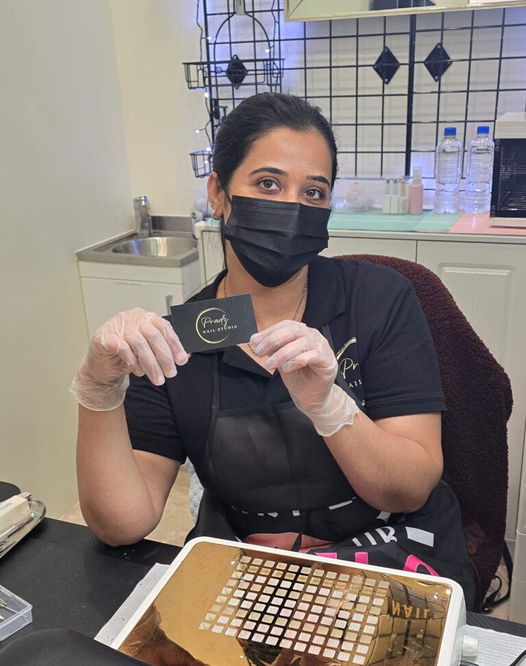 Our Nail Tech At Pradz Nail Studio